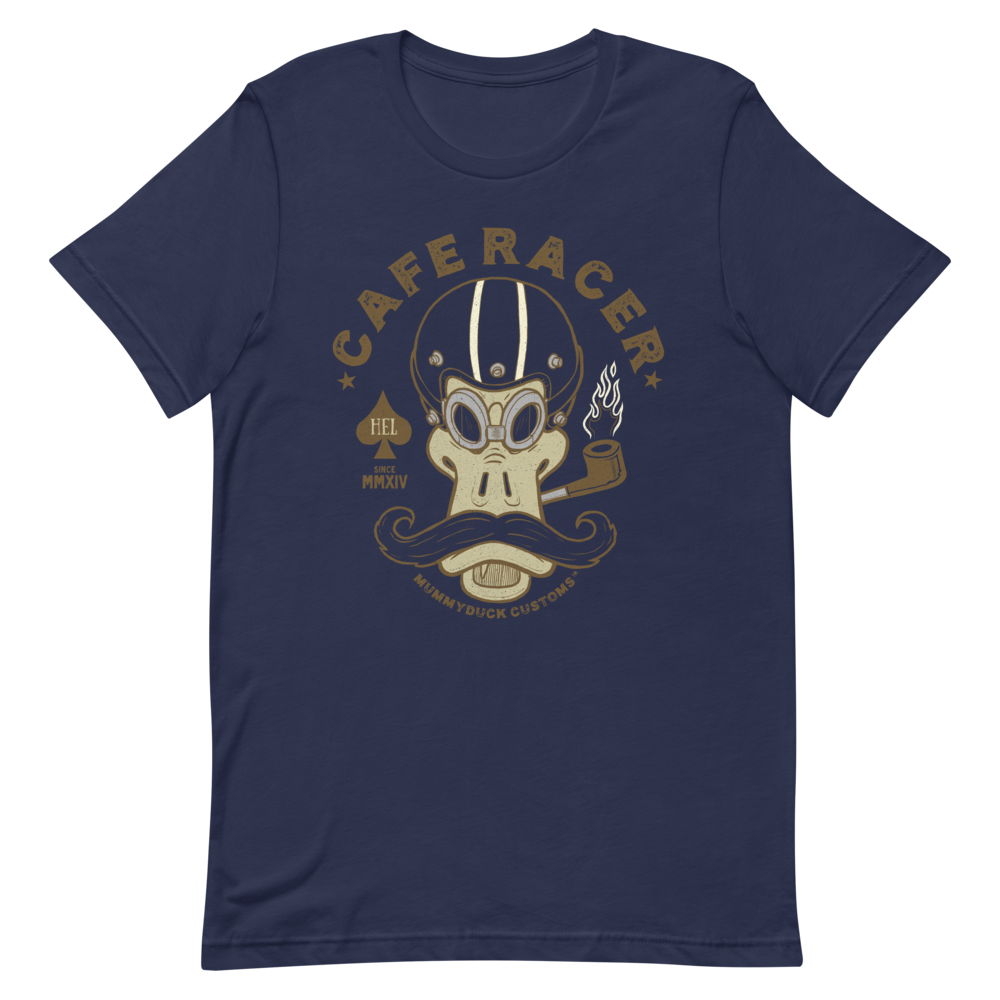 Cafe Racer Gentleman Motorcycle T-Shirt