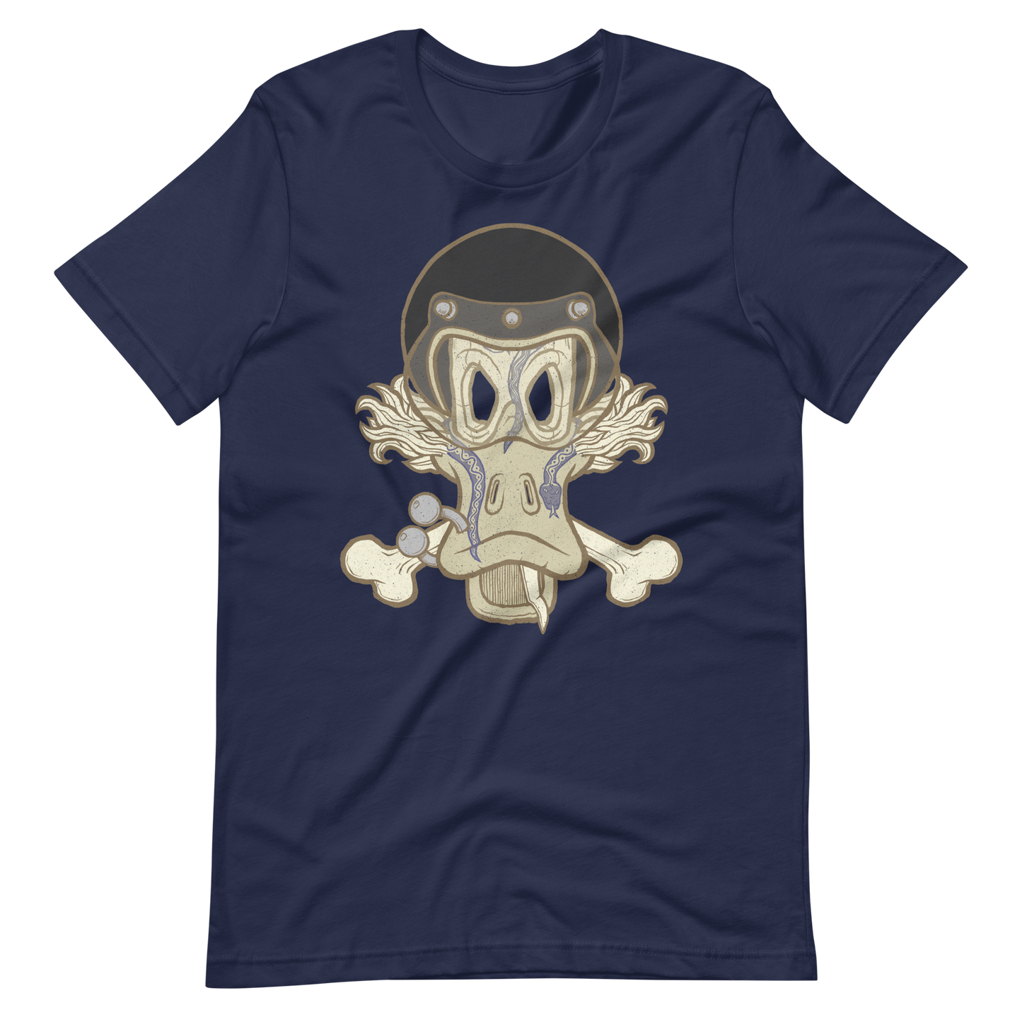 No 002 Wierd Duck Skull collection t-shirt