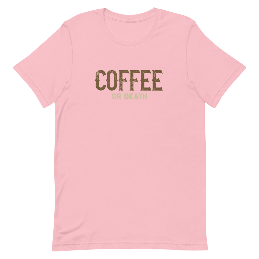 Coffee or Death Motorcycle T-Shirt