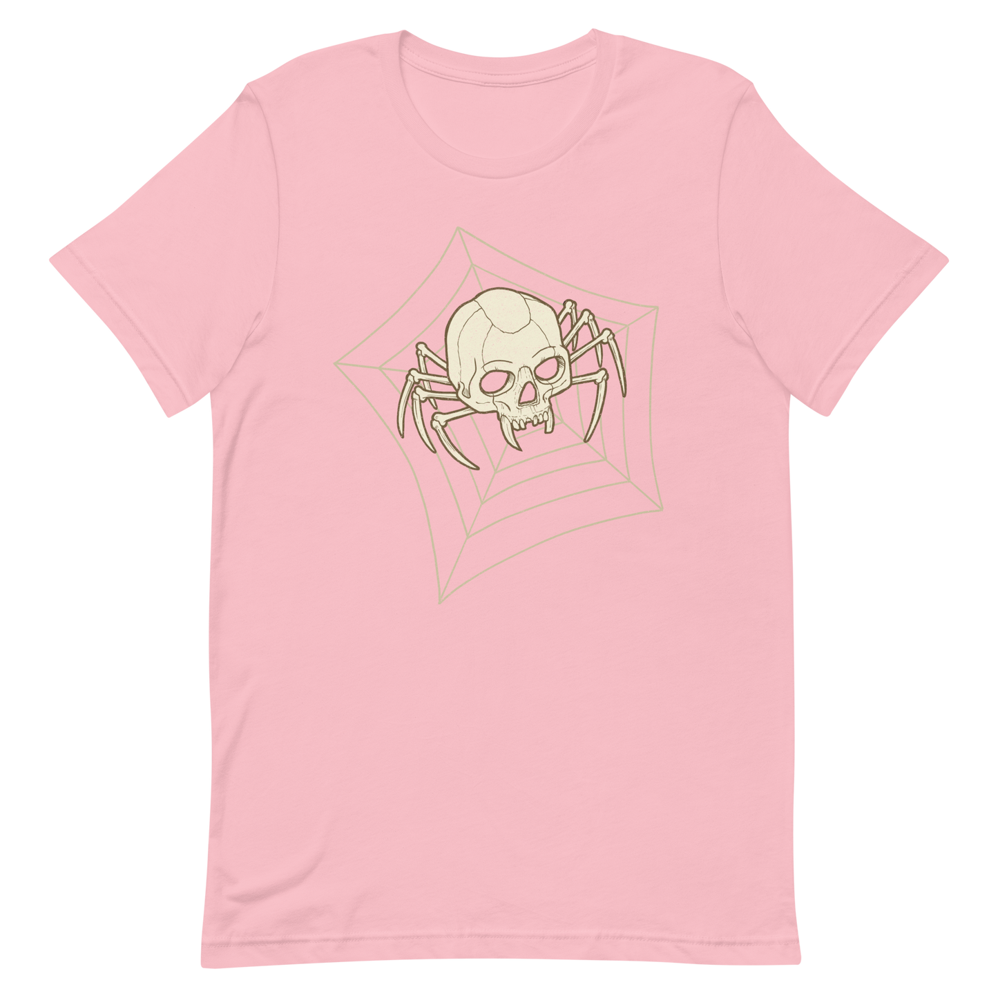 Spider Skull Motorcycle t-shirt