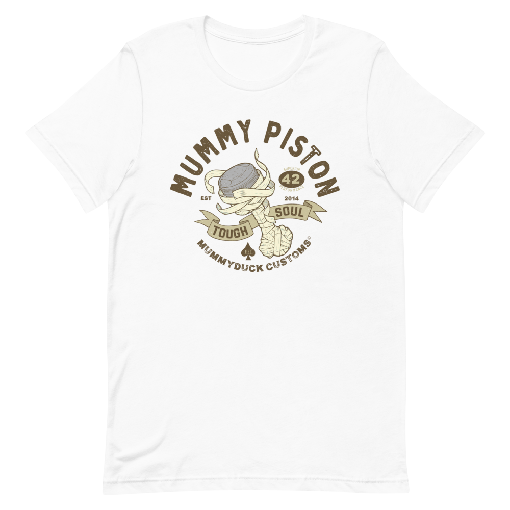 Mummy Piston Motorcycle T-Shirt