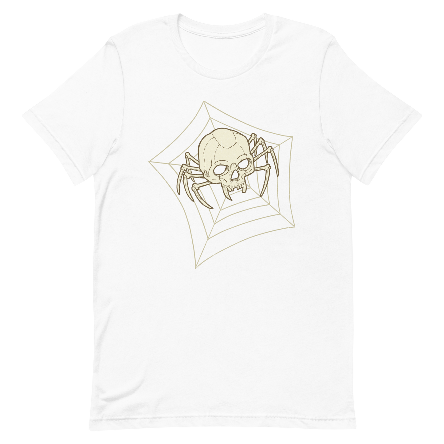 Spider Skull Motorcycle t-shirt