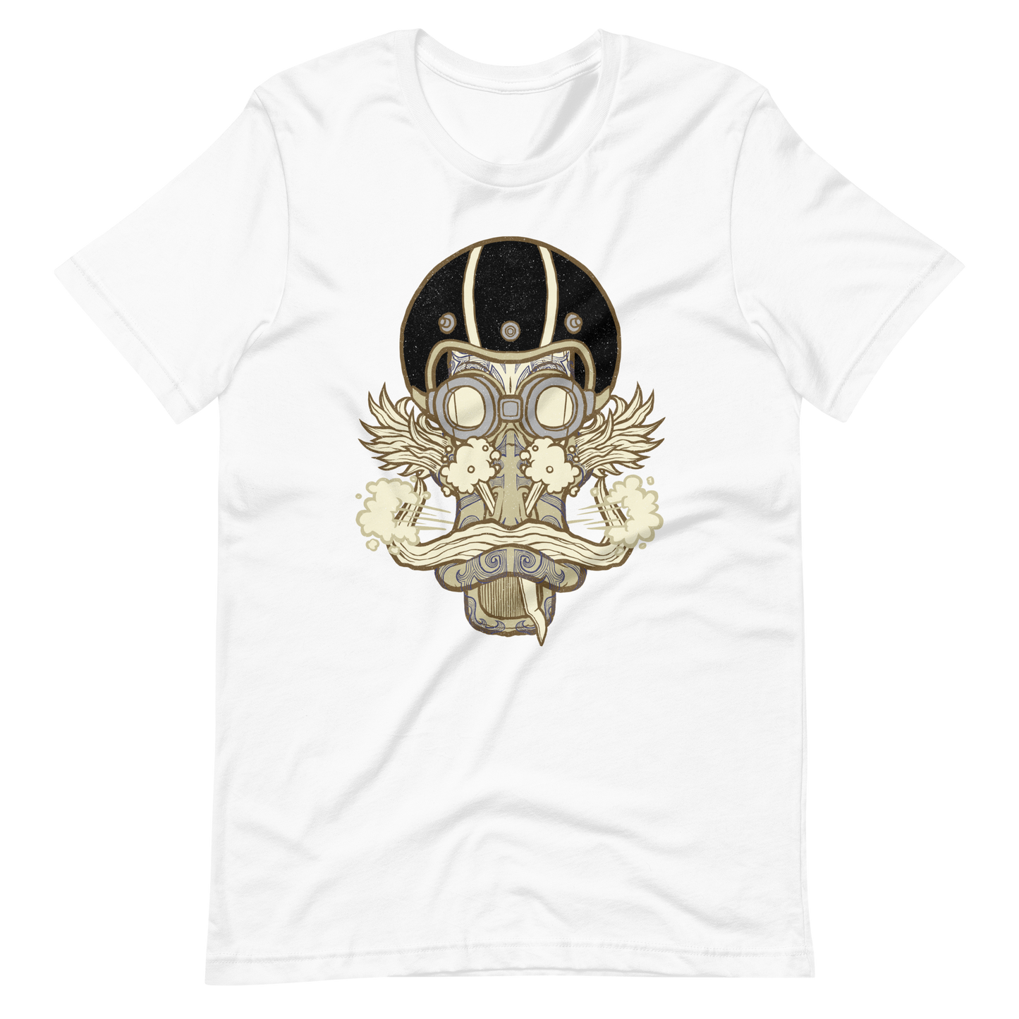 No 011 Wierd Duck Skull collection t-shirt