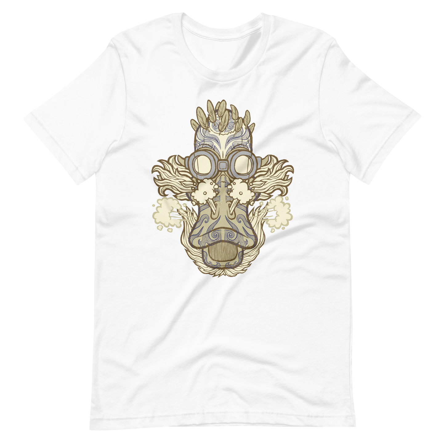 No 010 Wierd Duck Skull collection t-shirt