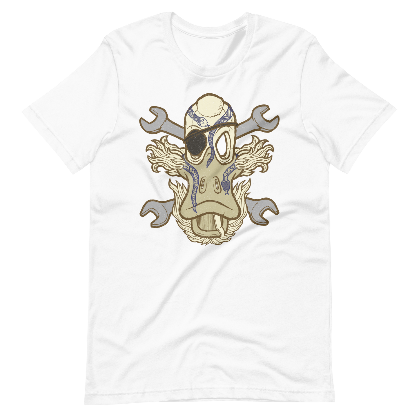No 003 Wierd Duck Skull collection t-shirt