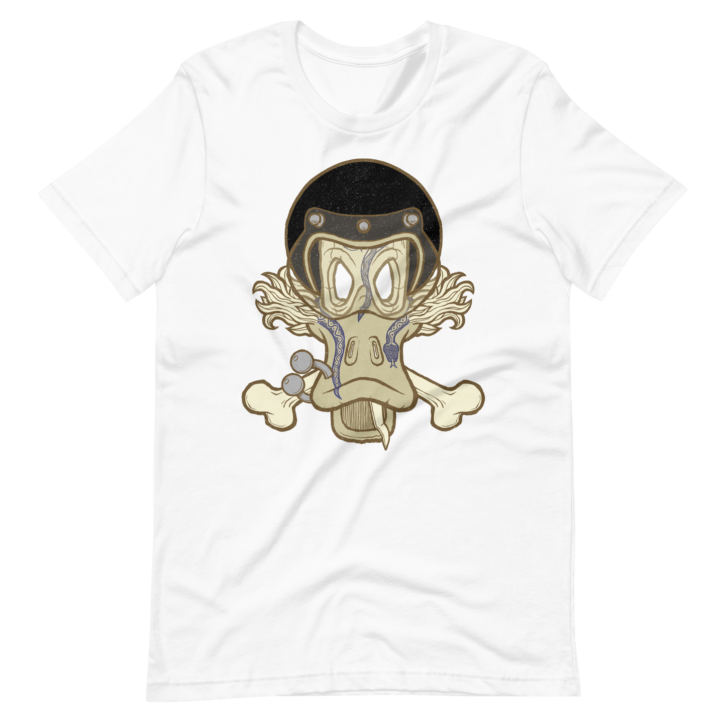 No 002 Wierd Duck Skull collection t-shirt