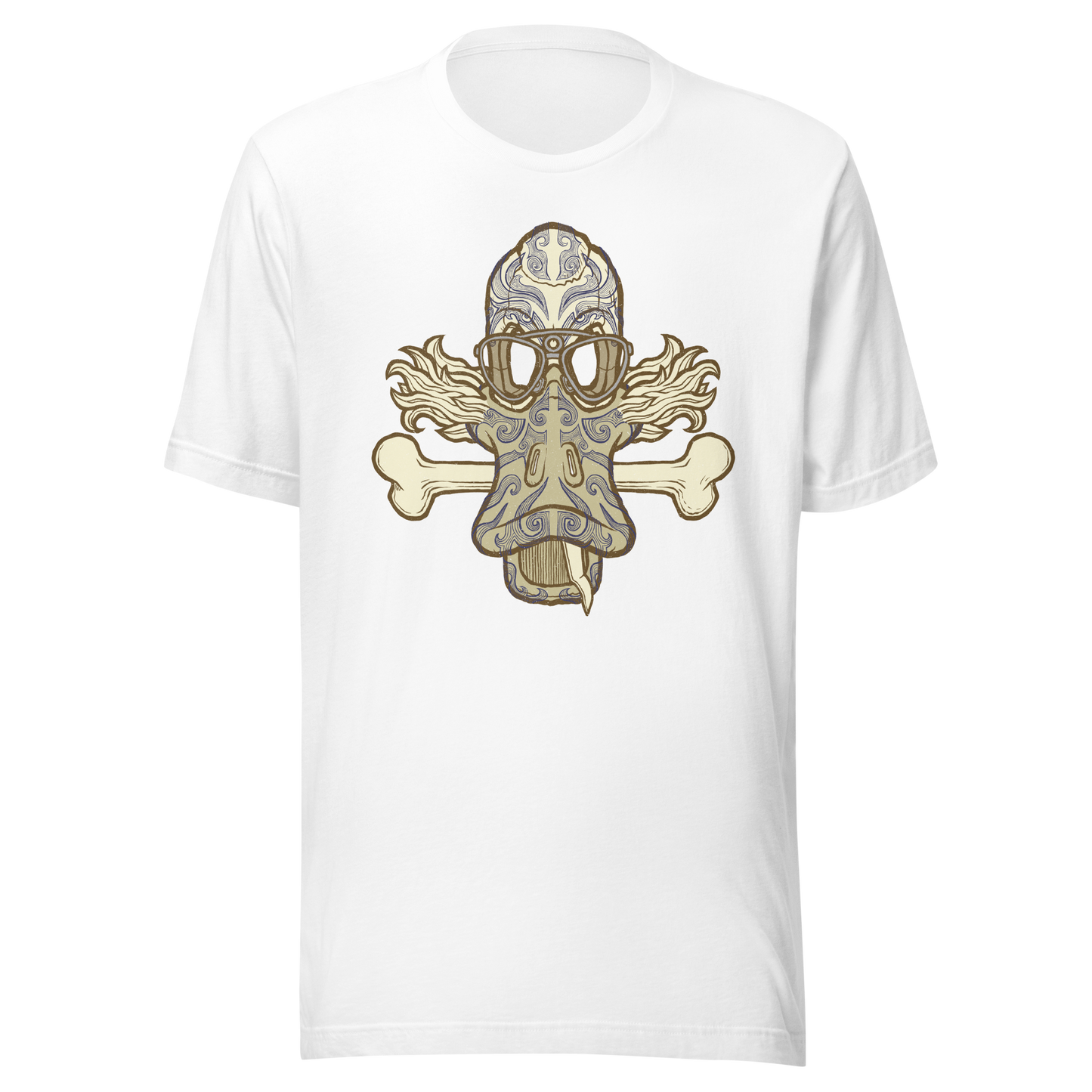 No 001 Wierd Duck Skull collection t-shirt