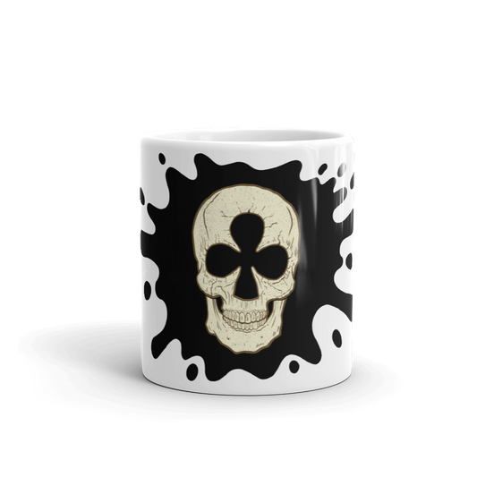 Cross Skull Motorcycle Mug
