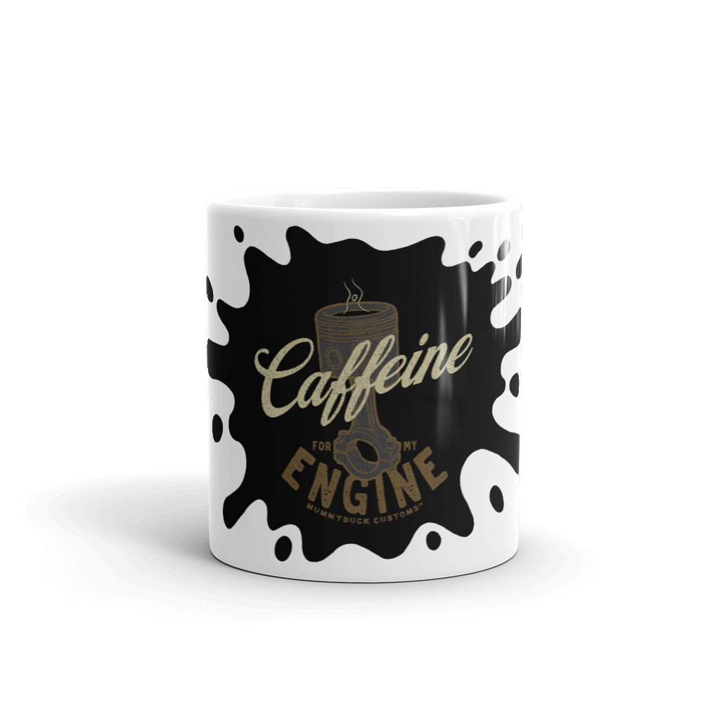 Caffeine Motorcycle Engine Mug
