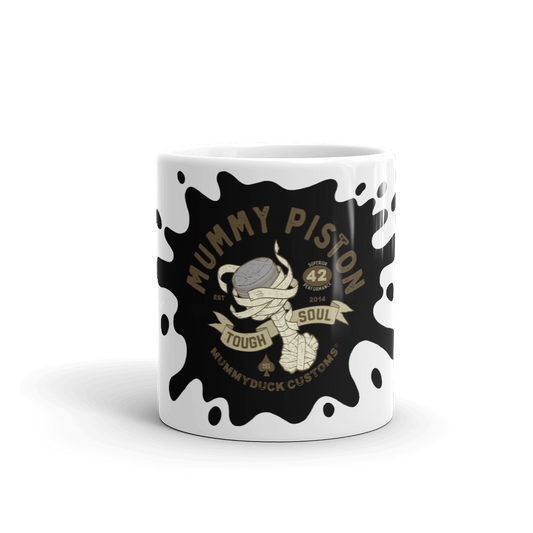 Mummy piston motorcycle Mug