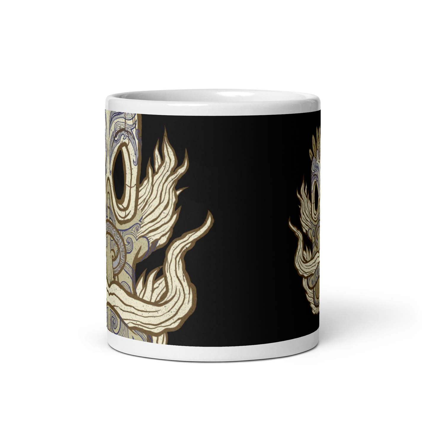 No 006 Wierd Duck Skull collection mug