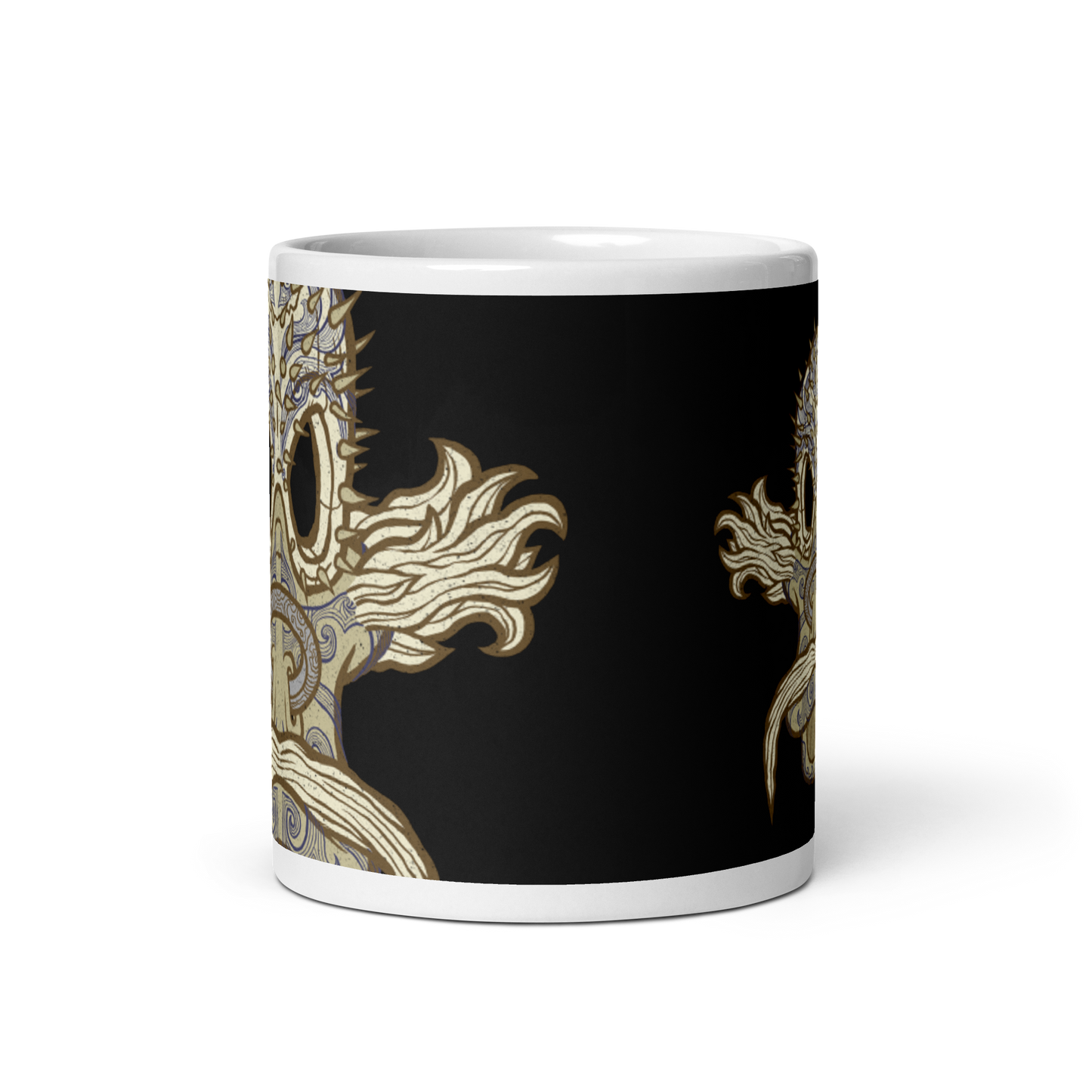 No 008 Wierd Duck Skull collection mug