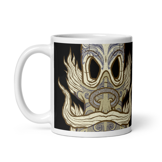 No 006 Wierd Duck Skull collection mug