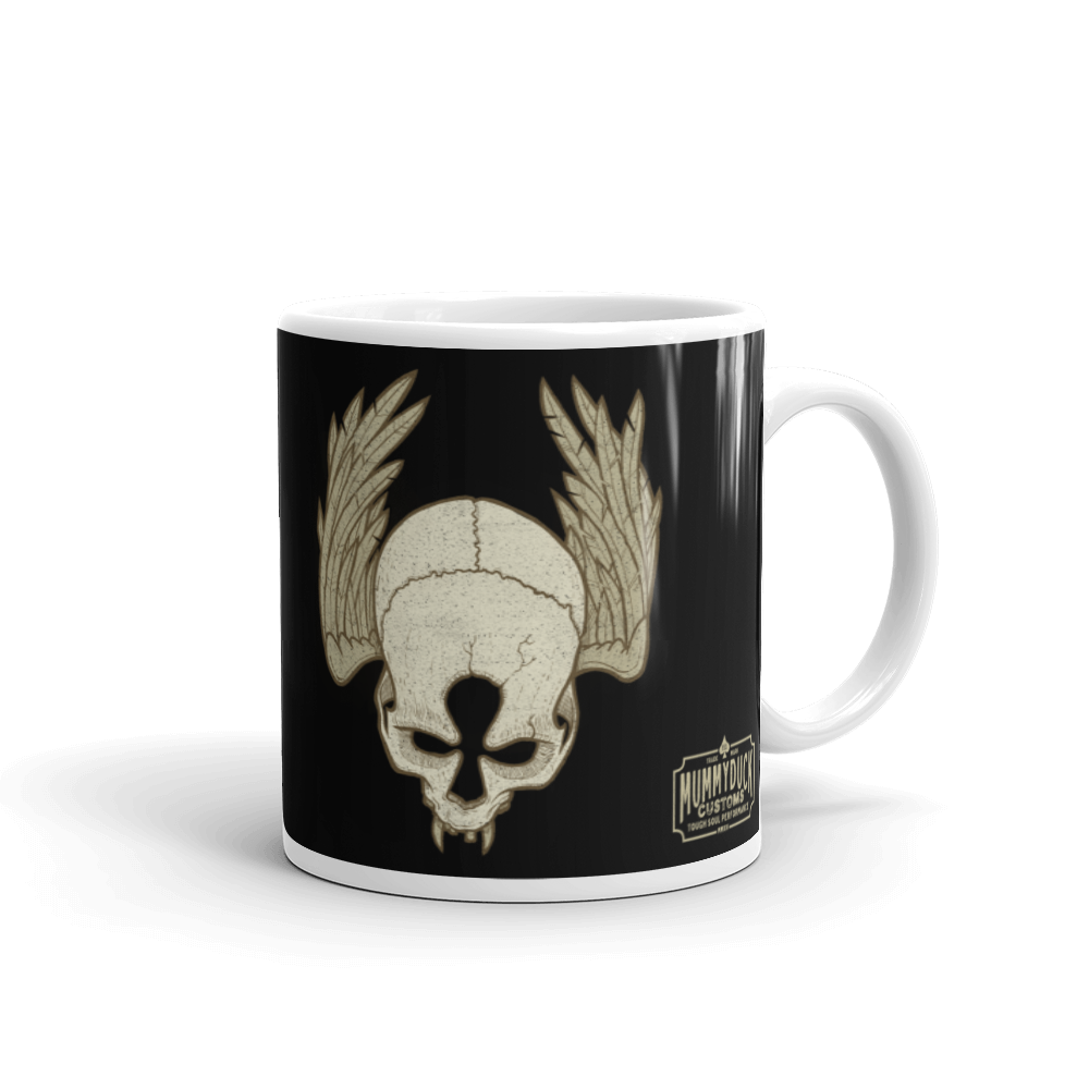 Guardian angel motorcycle mug