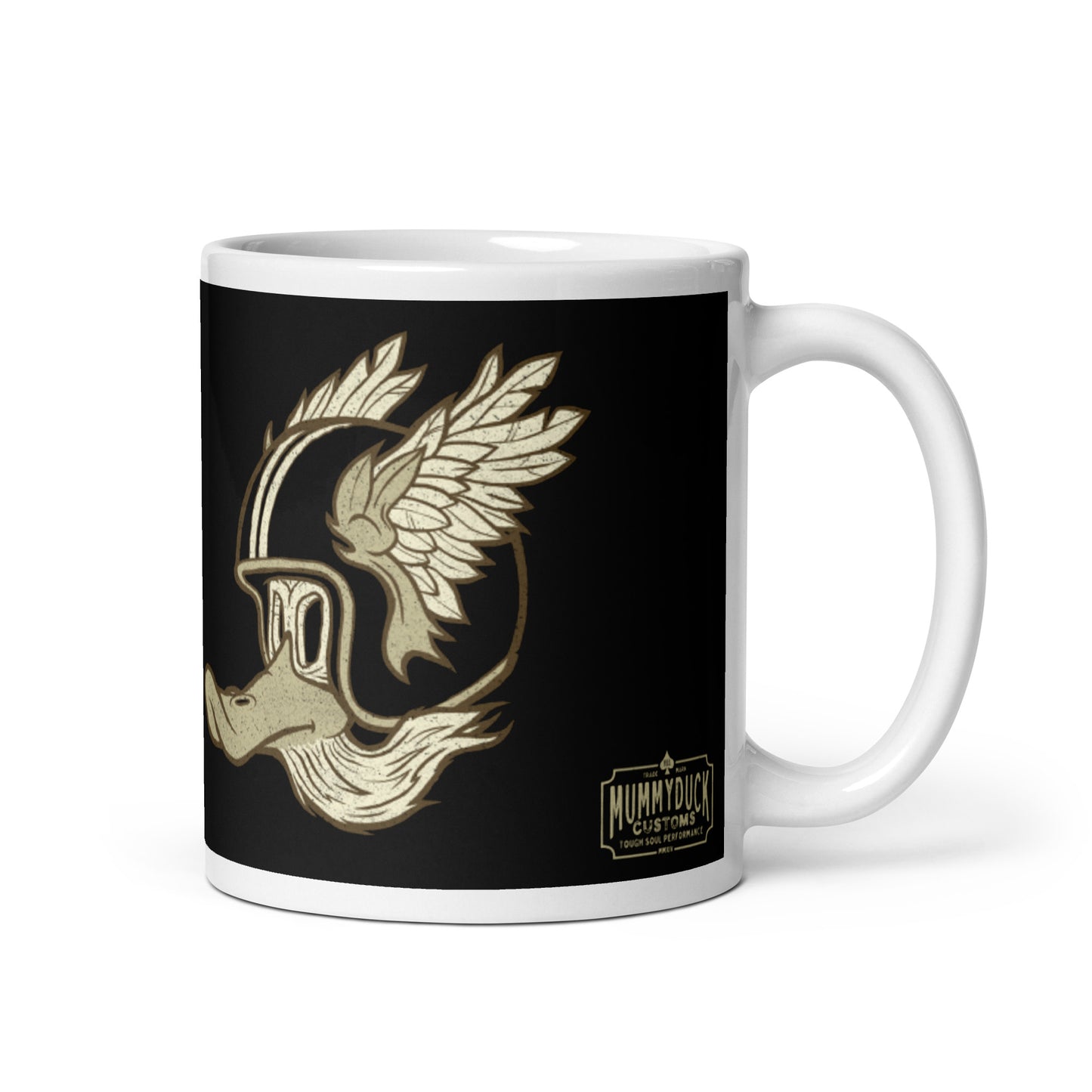 The Wingman Motorcycle mug