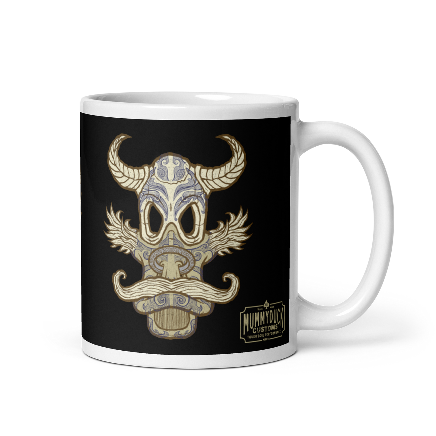 No 007 Wierd Duck Skull collection mug