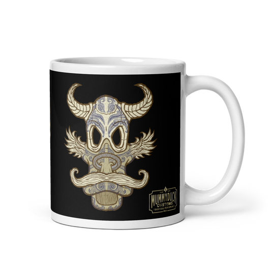 No 007 Wierd Duck Skull collection mug