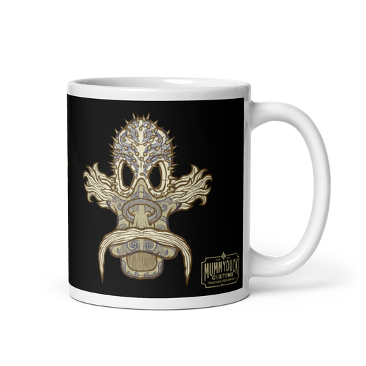 No 008 Wierd Duck Skull collection mug