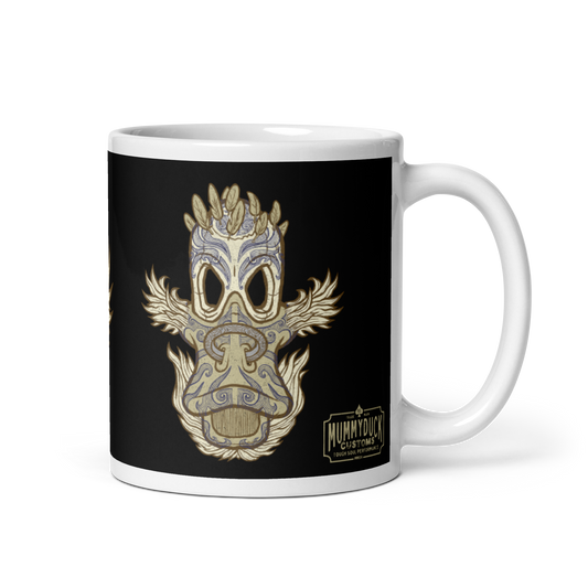 No 009 Wierd Duck Skull collection mug