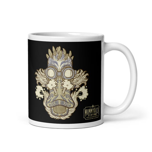 No 010 Wierd Duck Skull collection mug