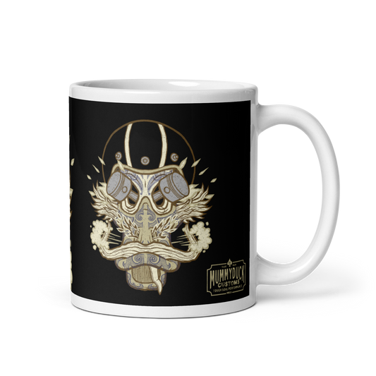 No 012 Wierd Duck Skull collection mug