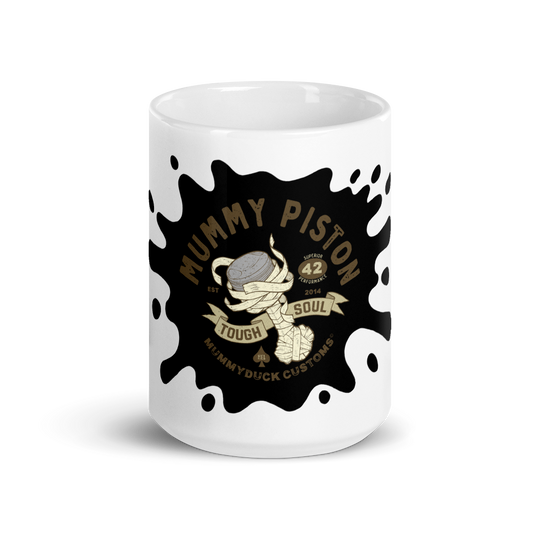 Mummy piston motorcycle Mug