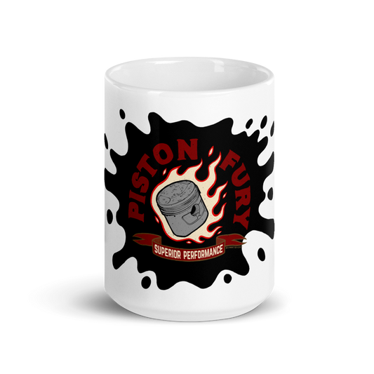 Piston Fury Motorcycle Mug
