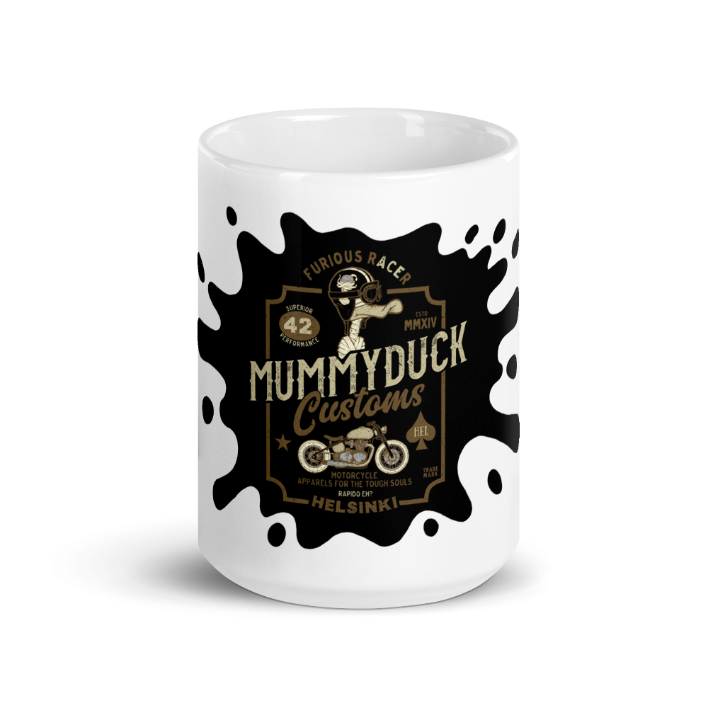 Mummyduck Customs Furious Racer Mug