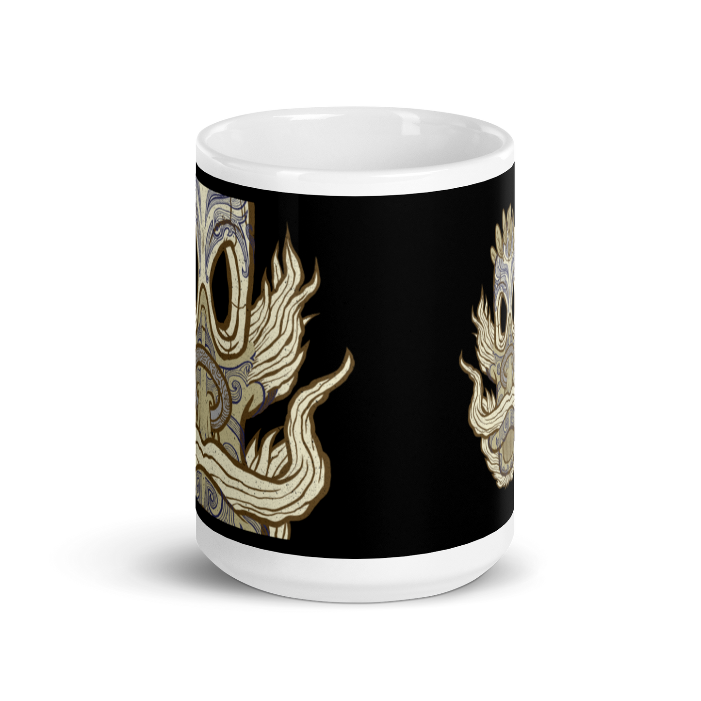 No 006 Wierd Duck Skull collection mug
