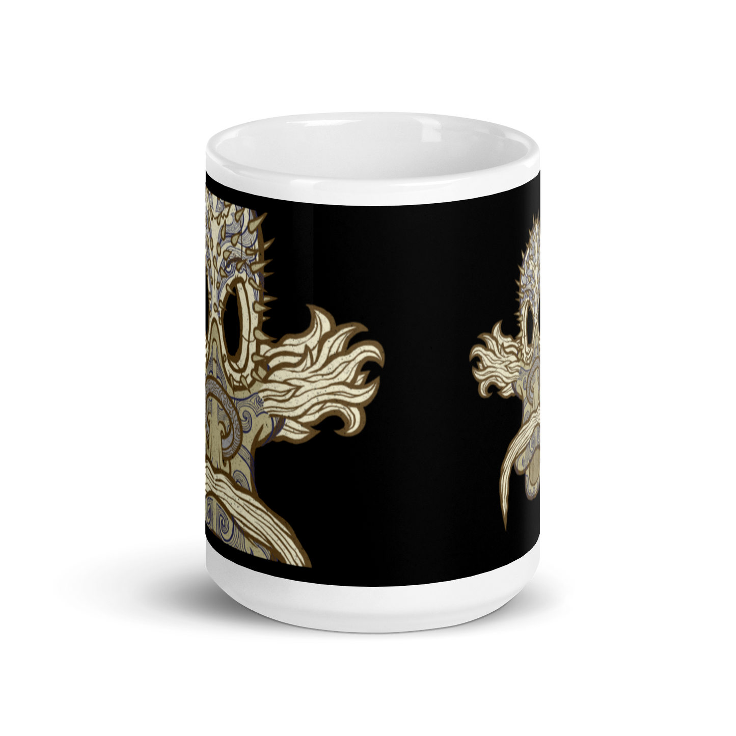 No 008 Wierd Duck Skull collection mug