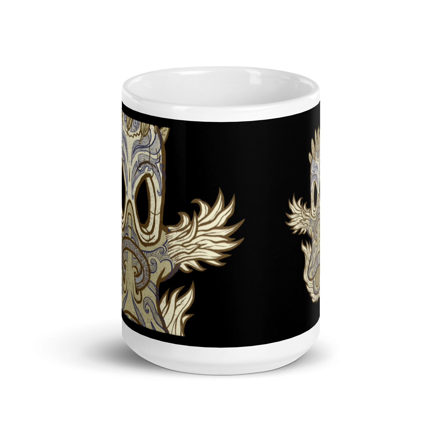 No 009 Wierd Duck Skull collection mug