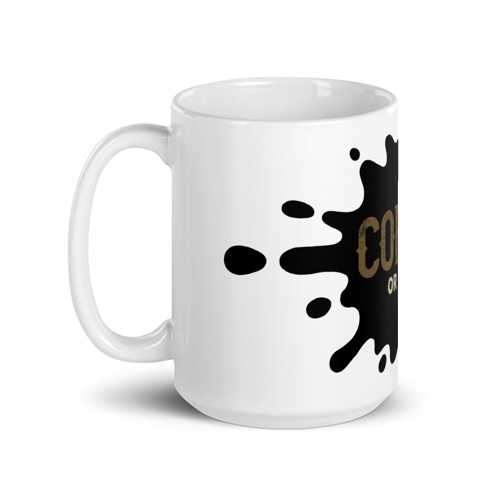 Coffee or Death Motorcycle Mug