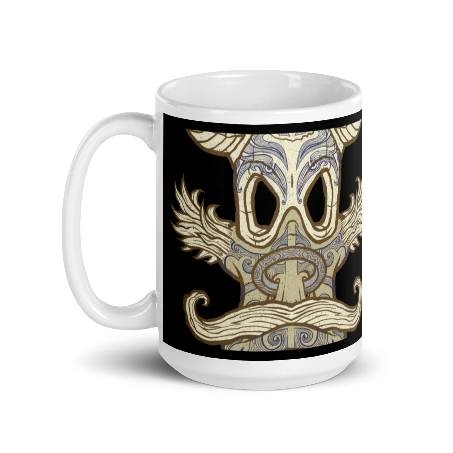 No 007 Wierd Duck Skull collection mug