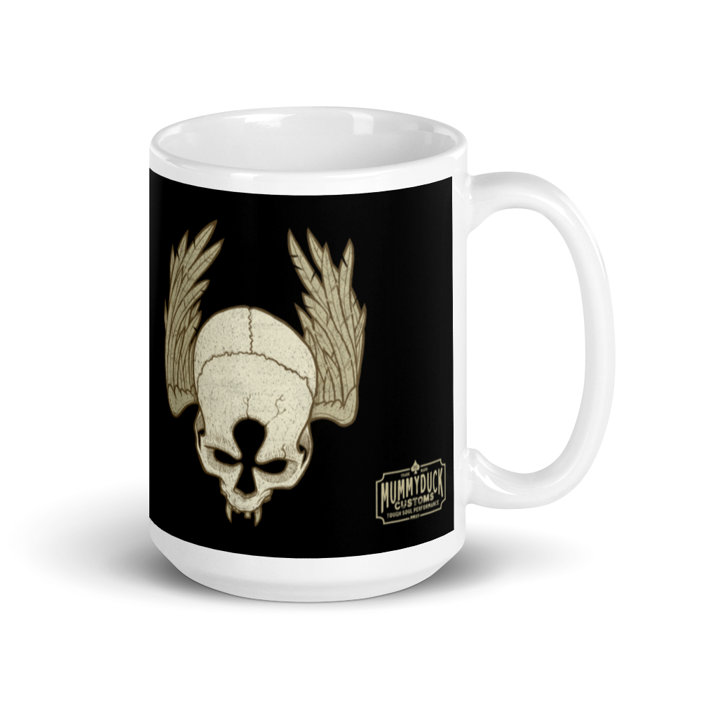 Guardian angel motorcycle mug