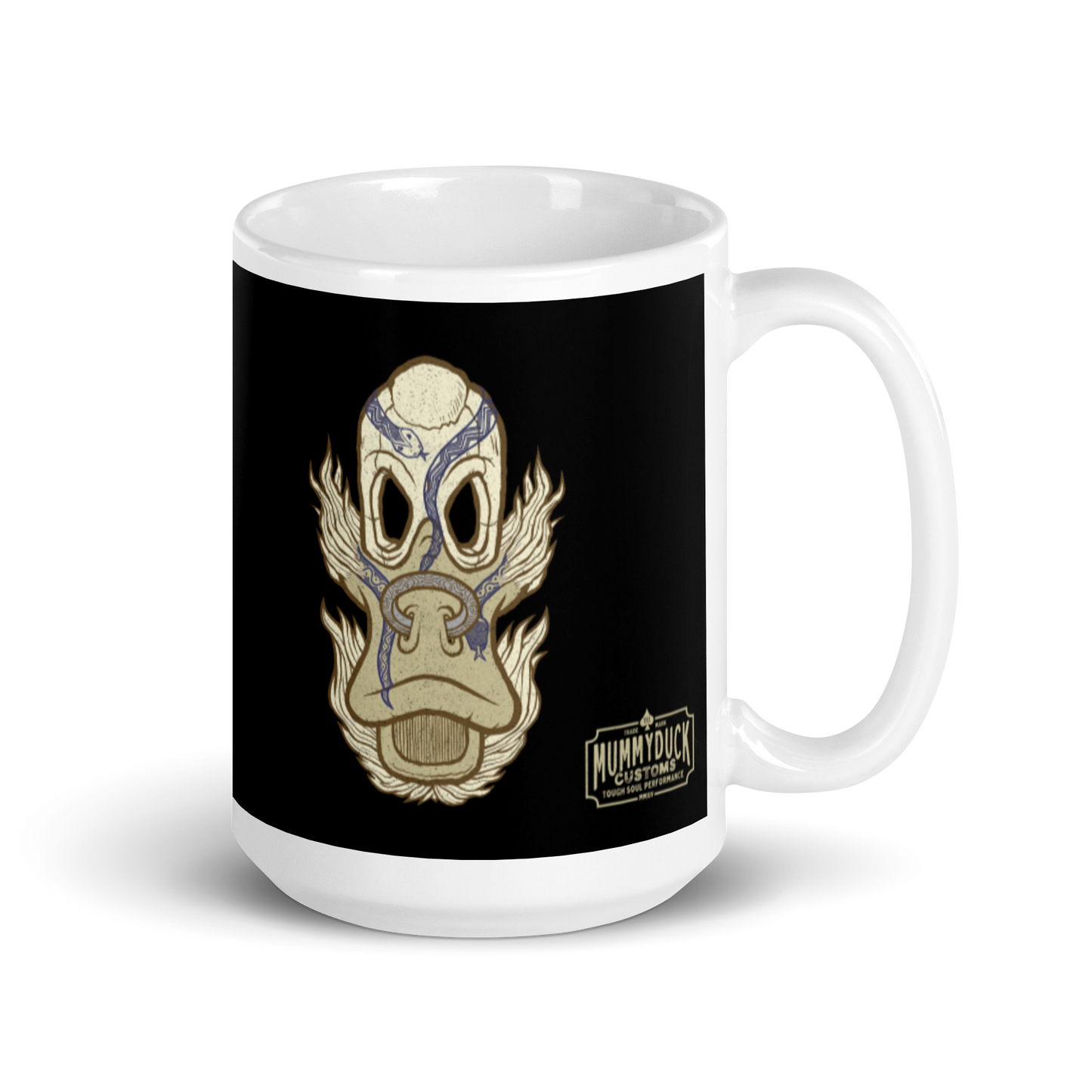 No 005 Wierd Duck Skull collection mug