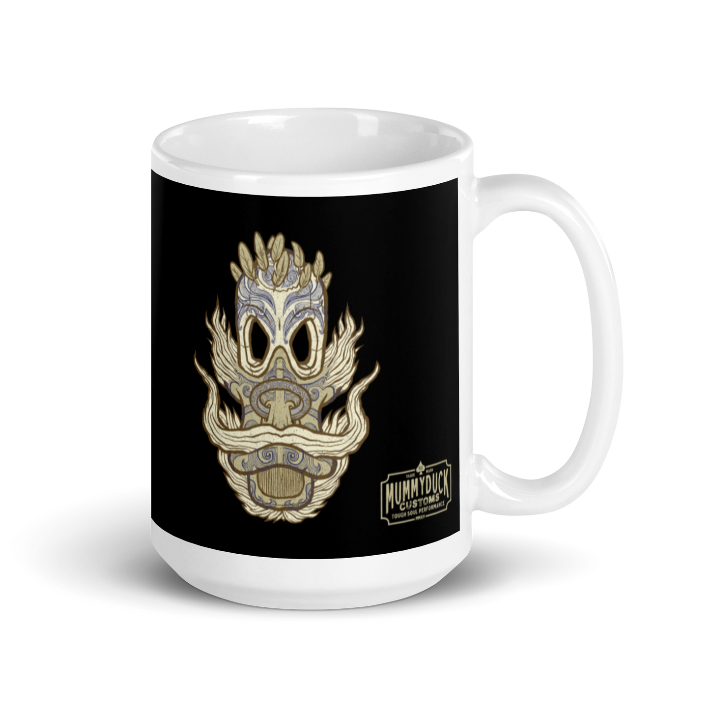 No 006 Wierd Duck Skull collection mug