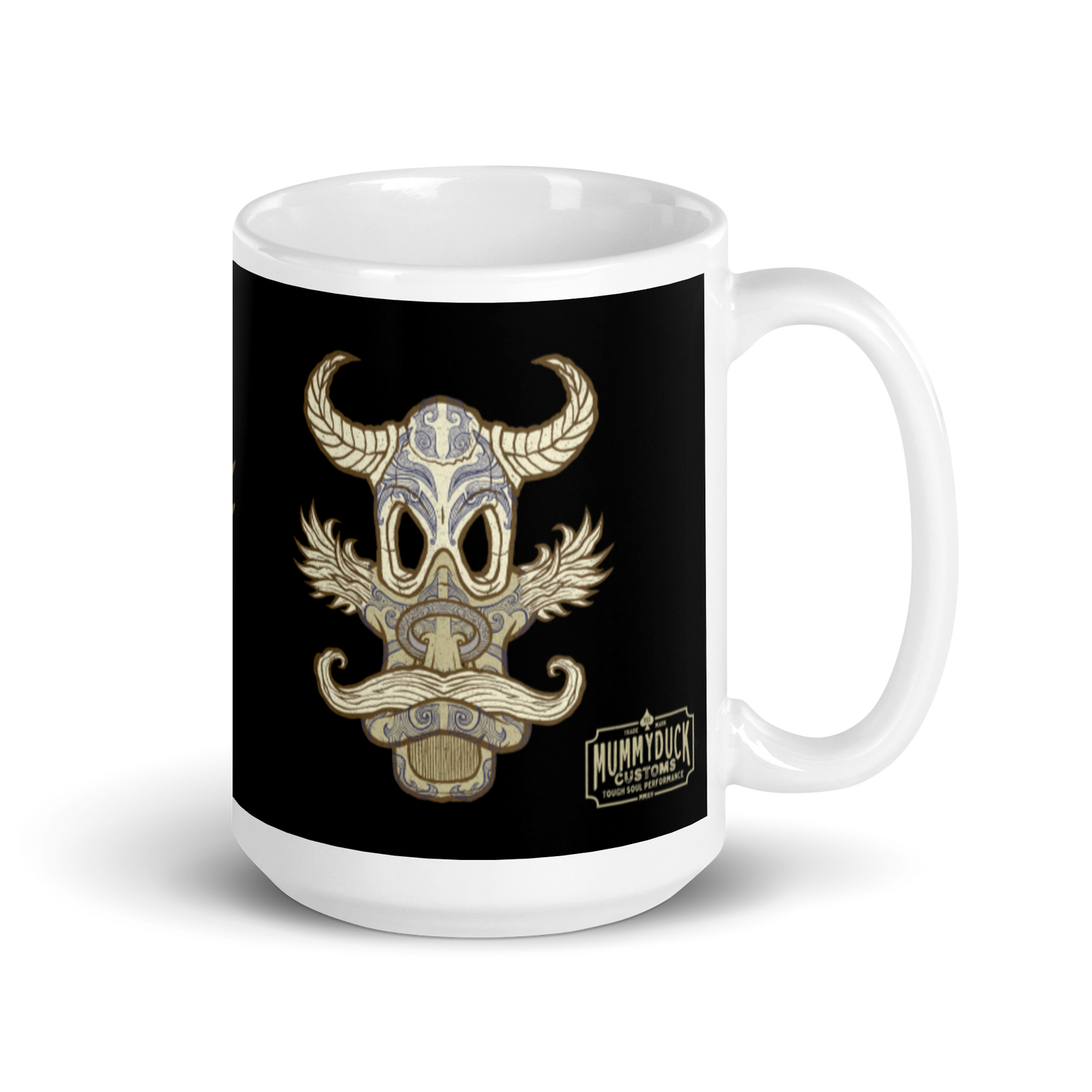 No 007 Wierd Duck Skull collection mug