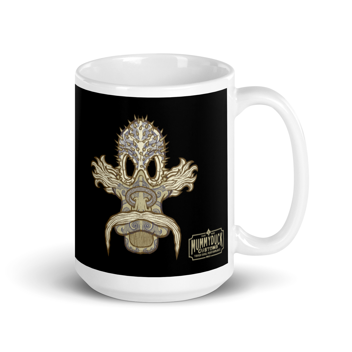 No 008 Wierd Duck Skull collection mug