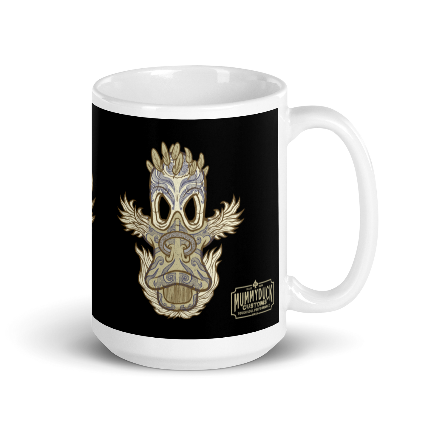 No 009 Wierd Duck Skull collection mug