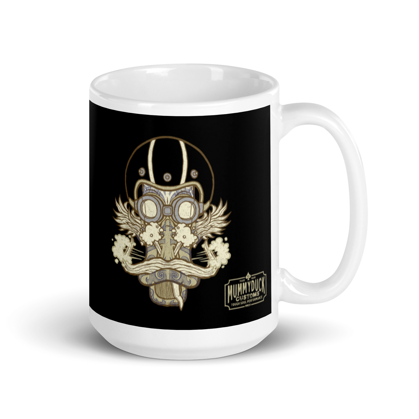 No 011 Wierd Duck Skull collection mug