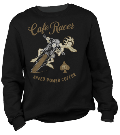 Cafe Racer Lean On Motorsyle Sweatshirt