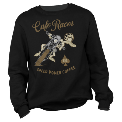 Cafe Racer Lean On Motorsyle Sweatshirt