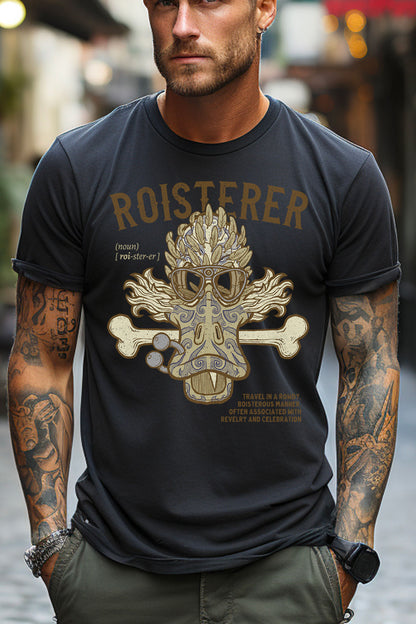 Roister Motorcycle T-shirt Cerlebration Biker Shirt Tourer Travel Shirt Gift For Biker Traveling Gear Motorcycle Road Trip Shirt Biker Gear