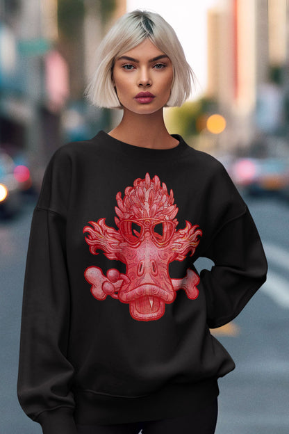 Red Motorcycle Skull No 008 t-shirt is everything you've dreamed of and more. It feels soft and lightweight, with the right amount of stretch. It's comfortable and flattering for all.