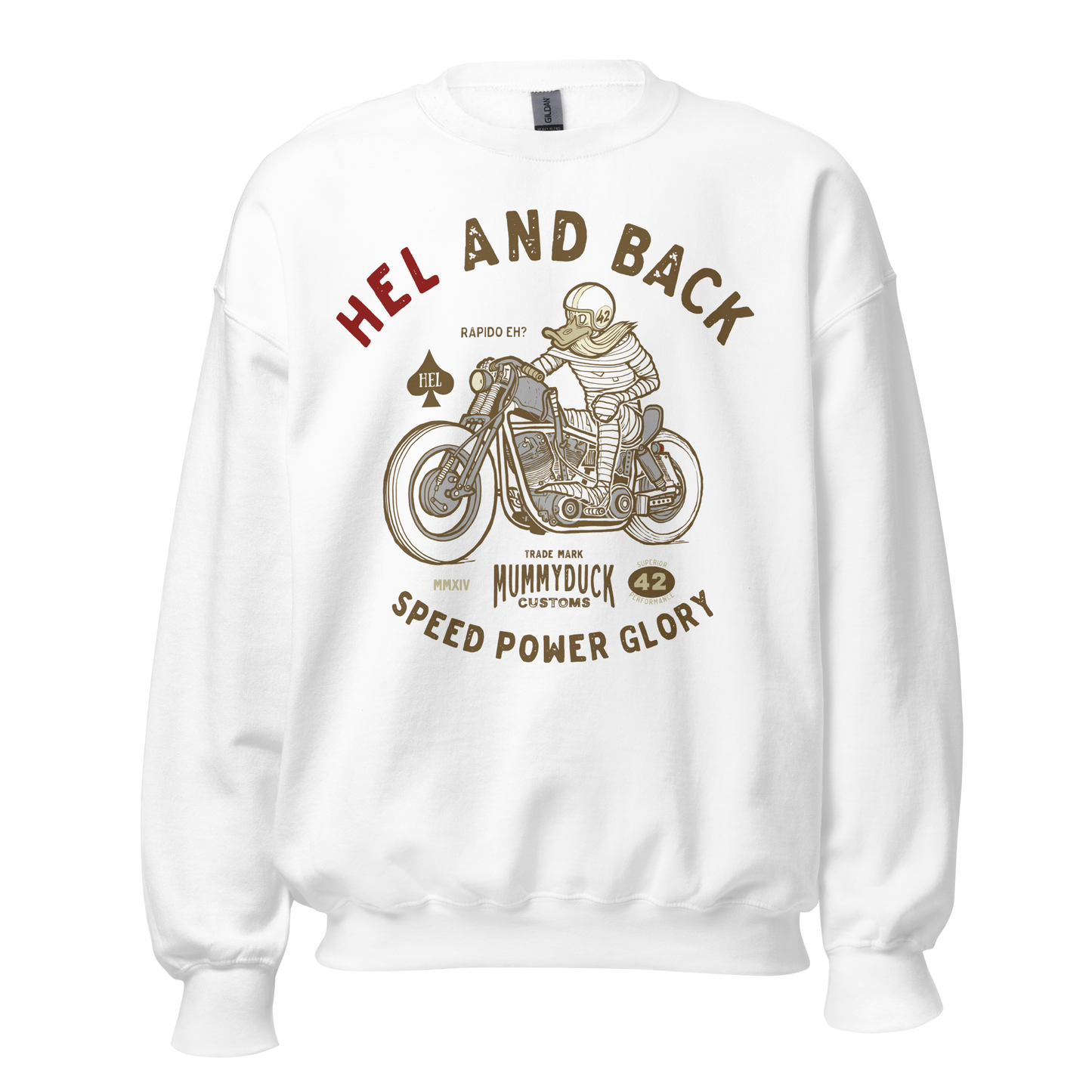 HEL And Back Sweatshirt Motorcycle shirt