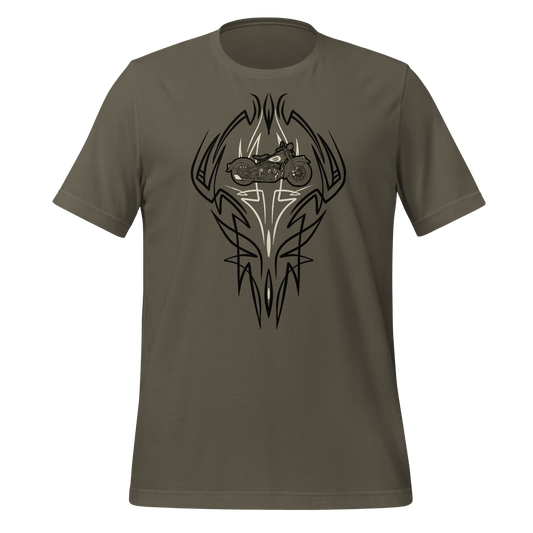Pinstripe Flathead Motorcycle T-shirt
