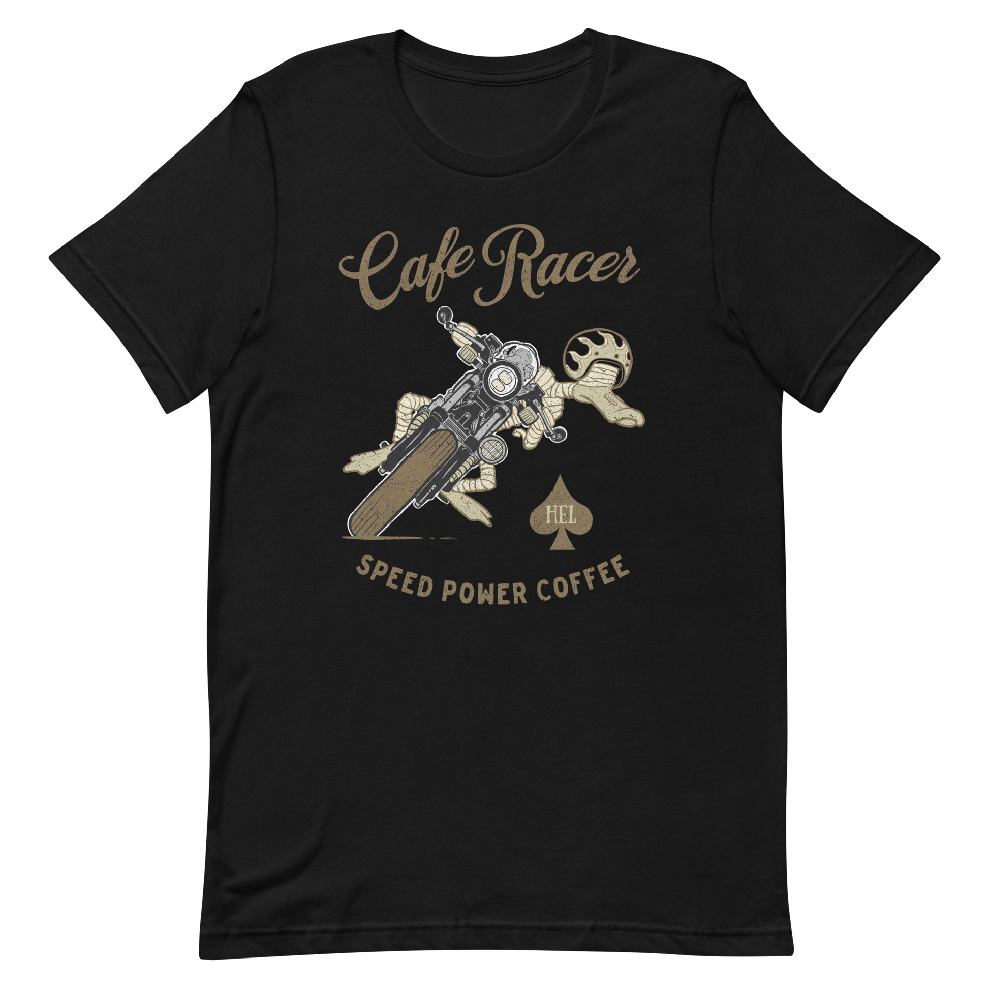 Cafe Racer Lean On Motorsyle t-shirt
