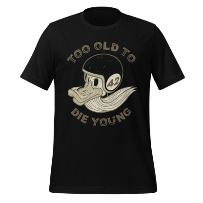 Memento Mori Set - Too Old To Die Young T-shirt, Don't Fucking Die hat and stickers bundle