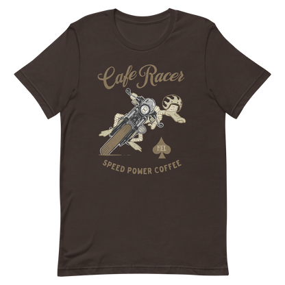 Cafe Racer Lean On Motorsyle t-shirt