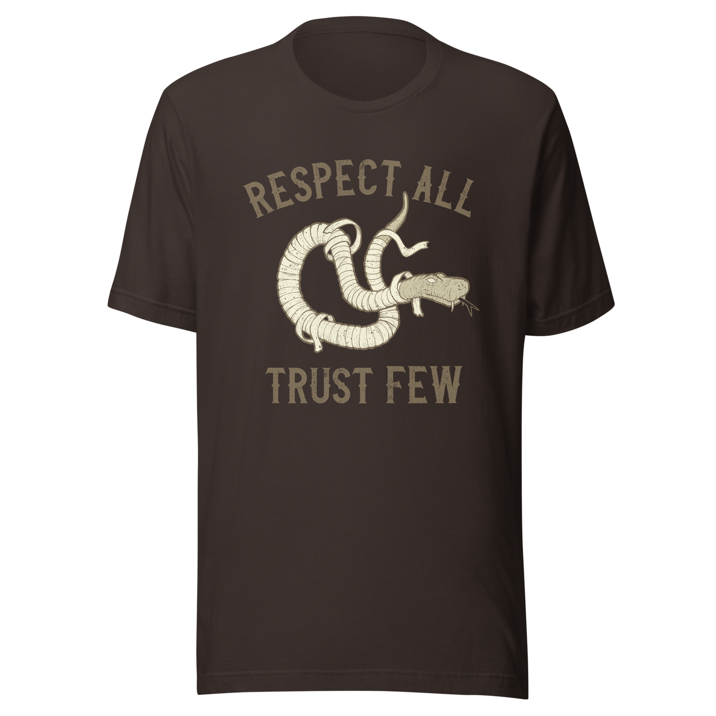 Respect All Trust Few Motorcycle Snake t-shirt Snake Design Unisex Biker T-Shirt Motorcycle Women Cafe Racer Shirt Moto Shirt Bobber Shirt